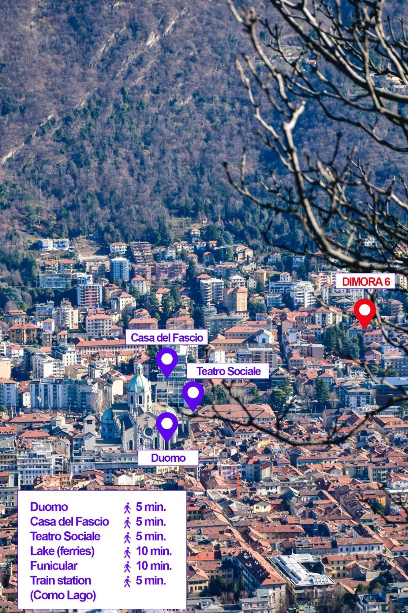 Apartamento Dimora 6 Como Exterior foto
